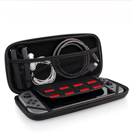 Custom Universal Video Game Pu Eva Zipper Protective Semi Hard Cases For Nintendo Switch